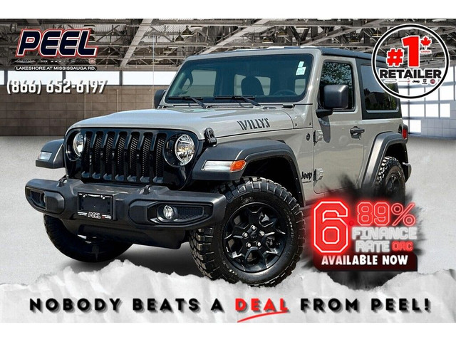 2023 Jeep Wrangler Willys Sport 2Dr 4X4 in Cars & Trucks in Mississauga / Peel Region
