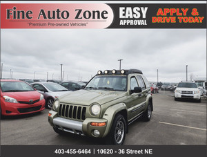 2004 Jeep Liberty 4X4 Renegade Leather Heated Seats Roof Lights Clean Carfax