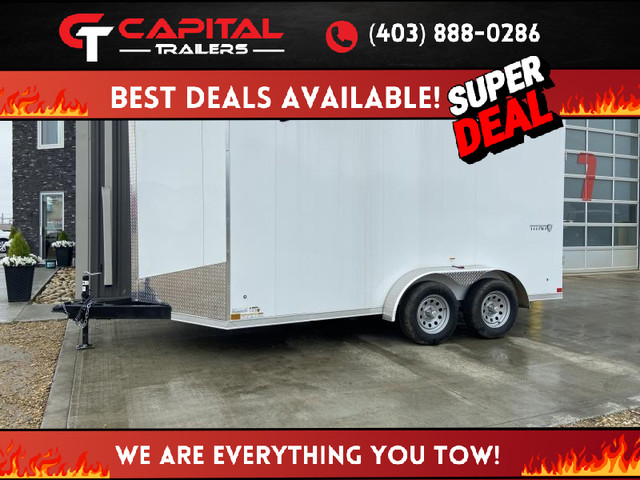 2024 Stealth Trailers Stealth Titan Series 7' X 14' Cargo Traile in Cargo & Utility Trailers in Calgary