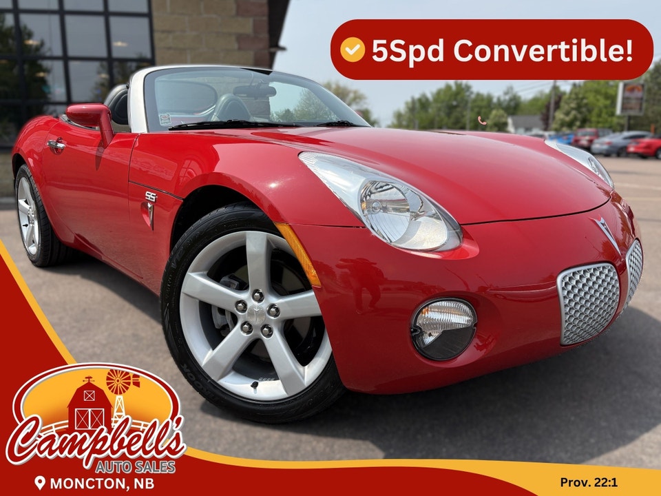 2006 Pontiac Solstice Fun 5-Speed Manual! Convertible Top! | Cars ...