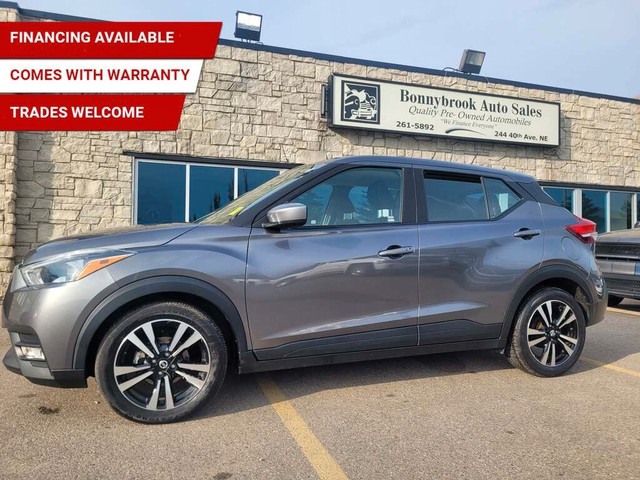 2018 Nissan Kicks SV FWD/BLUETOOTH/REARVIEW CAMERA/HEATED SEATS in Cars & Trucks in Calgary