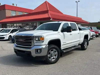 CARFAX VERIFIED ONE OWNER WITH FULL SERVICE RECORDS AVAILABLE ! SIERRA 2500HD 4X4 6.0L V8 GAS CREW C...