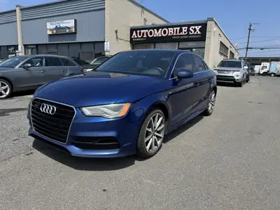 PHOTOS À SUIVRE FINANCEMENT DISPONIBLE, 2015 AUDI A3 S LINE, EXCELLENT CONDUITE, 2.0 L TURBO, SIÈGES...