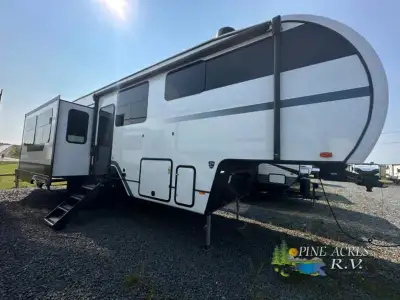 Heartland Corterra fifth wheel CT3.0 highlights: Master Suite Rear Living Area Kitchen Island Hidden...