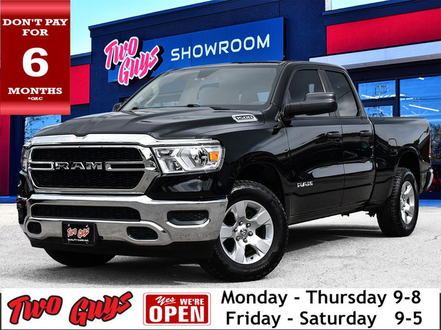 2019 Ram 1500 Tradesman 4x4 Quad Cab 6'4 Box Back Up Camera in Cars & Trucks in St. Catharines