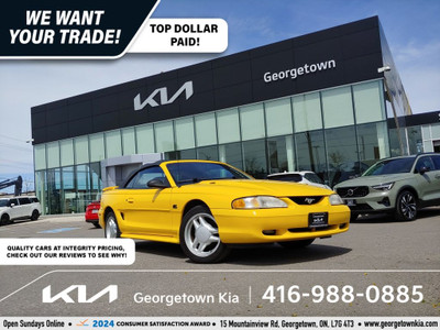  1995 Ford Mustang GT 5.0L RWD | CONVERTIBLE | 5 SPD M/T | 108K 