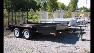--LS612-- $4299 Box Size: 80" x 12' Axle: Tandem 3500lb. (1590kg) Brakes: Electric, one axle GVWR: 3...