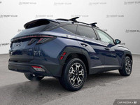 Command the road in this stunning 2025 Hyundai Tucson XRT, boasting a sleek Atlantis Blue exterior a... (image 6)