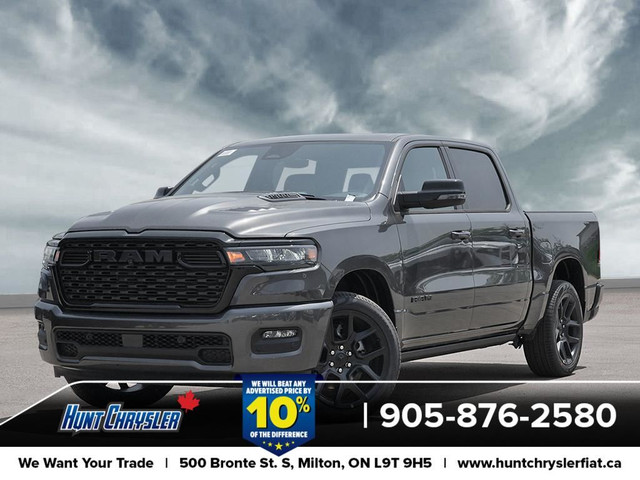 2025 RAM All-New 1500 SPORT | GT | NIGHT | PANO | PWR BRDS | 19S in Cars & Trucks in Oakville / Halton Region