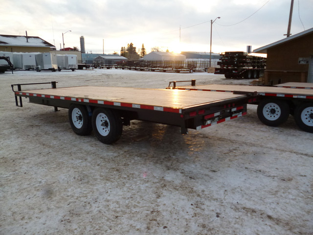 2024 SWS 20' DOW Trailer w/ Pull Out Ramps (2) 7K Axles in Heavy Equipment in Edmonton - Image 2