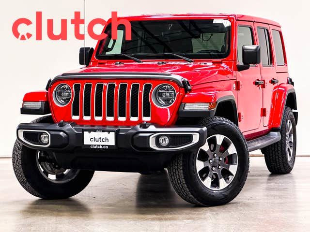 2022 Jeep Wrangler Unlimited Sahara 4WD w/ Apple CarPlay, Rearvi in Cars & Trucks in City of Toronto
