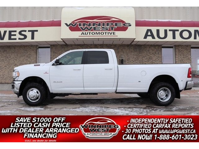  2021 Dodge Ram 3500 CREW DUALLY, 6.7L CUMMINS, AISIN, MAX TOW,  in Cars & Trucks in Winnipeg