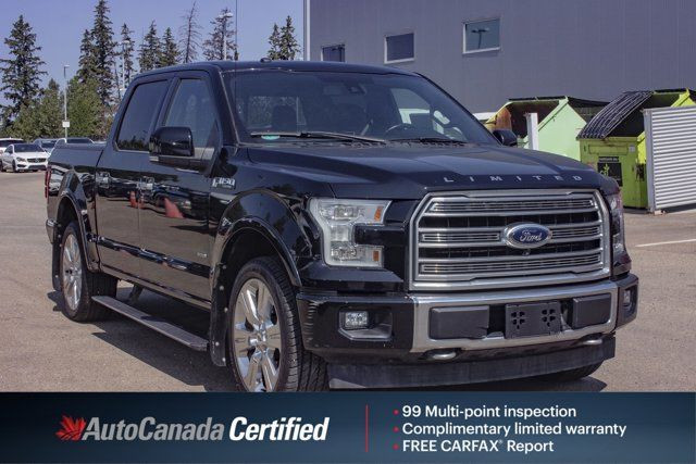 2017 Ford F-150 4X4 - SUPERCREW LIMITED - 145 WB in Cars & Trucks in Edmonton