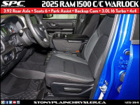 This 2025 Ram 1500 Crew Cab Warlock 4x4 pickup truck with 3.92 rear axle ratio, tow hitch, fog lamps... (image 9)