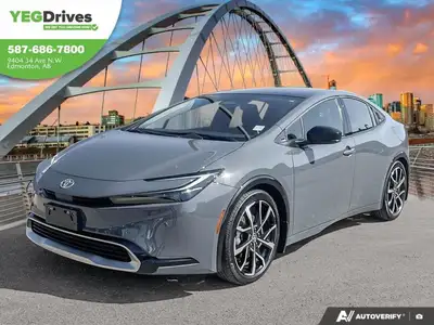 YEG Drives is honored to present a wonderful example of pure vehicle design... this 2023 Toyota Priu...