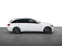 2020 Mercedes-Benz C43 AMG Wagon, Polar White on Black with Red Stitching Suede/Leather Seats, AMG N... (image 1)