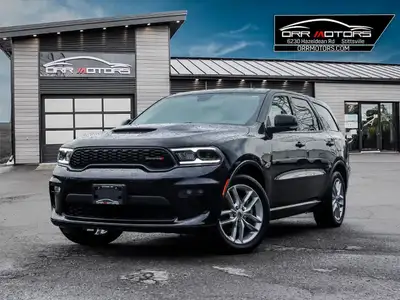 **COMING SOON**2022 Dodge Durango R/T AWD – 5.7L HEMI V8 – Only 15,305 km – 7-Passenger Muscle SUVNo...