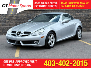2009 Mercedes-Benz SLK 2dr Roadster 3.0L| $0 DOWN | EVERYONE APPROVED!