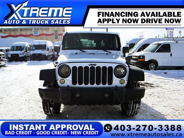 2018 Jeep Wrangler JK Sport - NO FEES! in Cars & Trucks in Calgary - Image 2