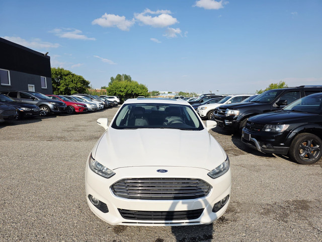 2014 Ford Fusion AWD Leather Sunroof Clean Carfax Navi Camera in Cars & Trucks in Calgary - Image 2