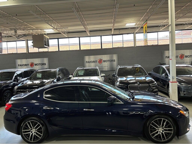  2015 Maserati Ghibli SQ4|NAV|BLUELEATHER|WOOD|BACKUPCAM|REMOTES in Cars & Trucks in City of Toronto - Image 4