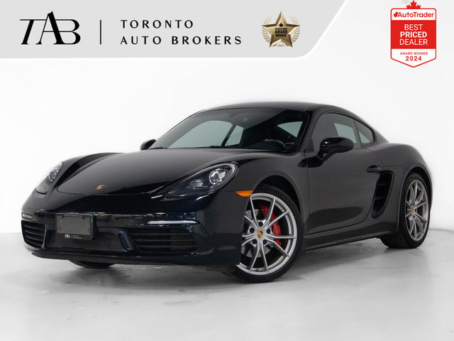 2018 Porsche 718 Cayman S | COUPE | BOSE | 20\" WHEELS | SPORT S in Cars & Trucks in Mississauga / Peel Region