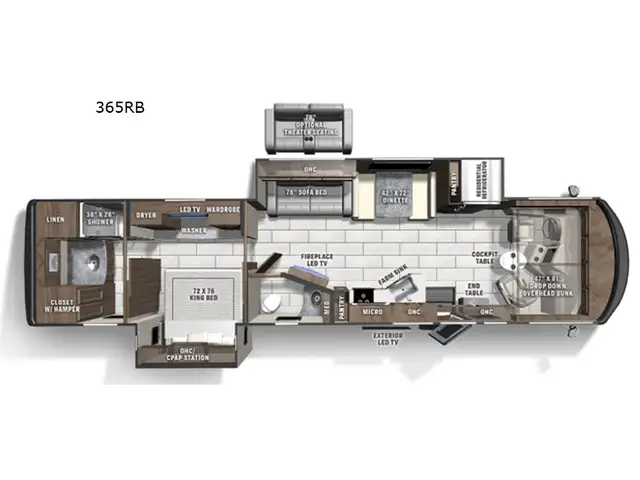 2023 Coachmen RV Sportscoach SRS 365RB in RVs & Motorhomes in Abbotsford - Image 3
