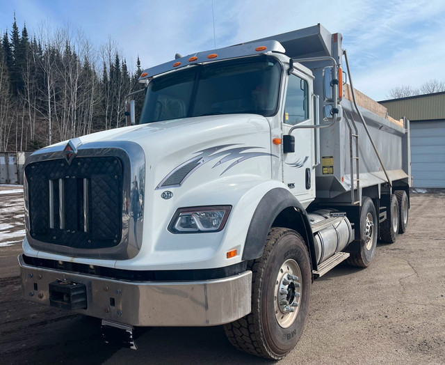 2019 International HX120 Tri Axle Dump Truck LOW KM/ WARRANTY in Farming Equipment in Sudbury