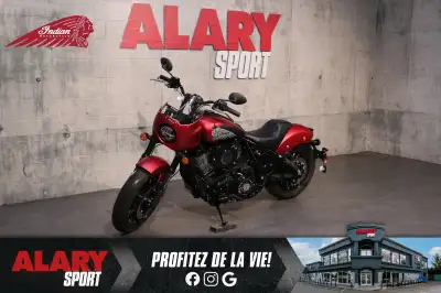 Cette MOTOCYCLETTE INDIAN SPORT CHIEF 2024 est disponible DÈS MAINTENANT! Contactez-nous au 450-420-...