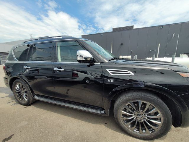 2021 Nissan Armada PLATINUM | REAR ENTERTAINMENT | HAIL SAVINGS in Cars & Trucks in Calgary - Image 4
