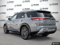 Introducing the 2023 Nissan Pathfinder SL, a stylish gray 4WD SUV that brings confidence to every dr... (image 4)