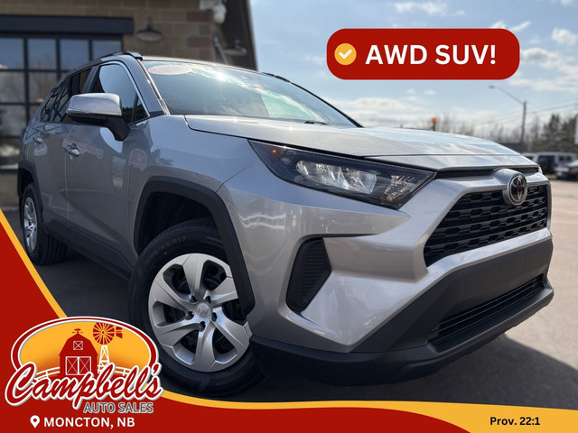 2021 Toyota RAV4 LE AWD! AC! Backup Cam! Htd. Seats! in Cars & Trucks in Moncton