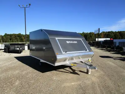 SALE!! REGULAR $10, 065 NOW ONLY $9700!! SNOPRO Aluminum 12 ft Hybrid Trailer is $9,700.00 ! Ord: 28...