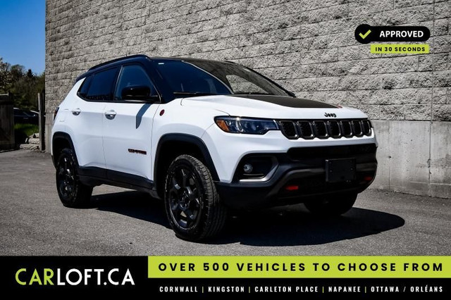 2023 Jeep Compass Trailhawk • LOW MILEAGE • HEATED SEATS • 4G WI in Cars & Trucks in Ottawa