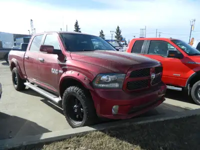 2014 DODGE RAM 1500 LIMITED EDITION 4X4 CREW CAB SHORT BOX 5.7L ENGINE,Automatic transmission ,Newer...