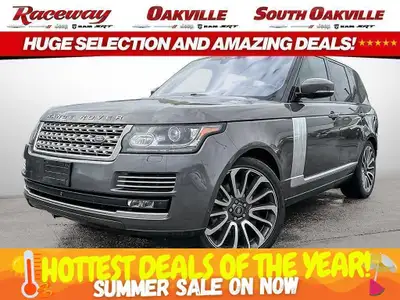 2017 Land Rover Range Rover 5L V8 Supercharged Autobiography Due to KMs, this vehicle is being sold...