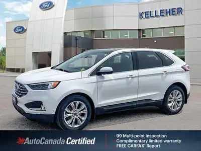 Command the road in this 2020 Ford Edge Titanium, boasting a powerful Twin-Scroll 2.0L EcoBoost engi...