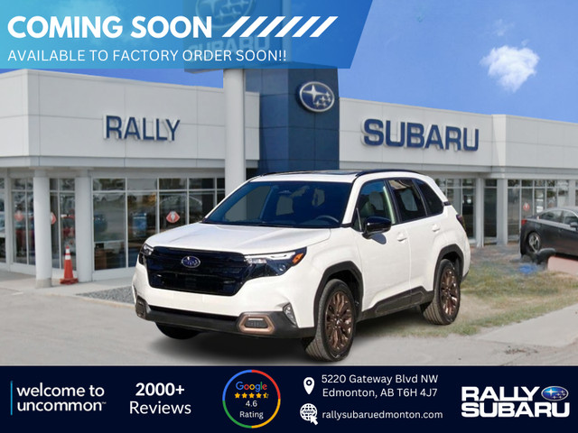 2025 Subaru Forester Touring AVAILABLE TO FACTORY ORDER SOON!! in Cars & Trucks in Edmonton