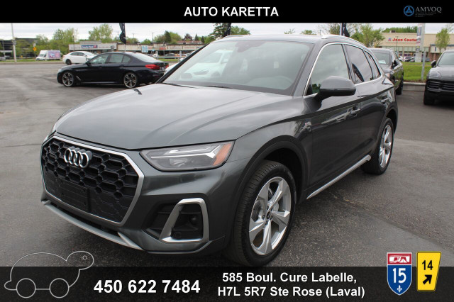2021 Audi Q5 s-line progressiv 45 quattro virtual cockpit  in Cars & Trucks in Laval / North Shore