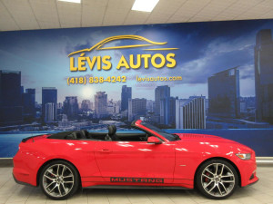 2015 Ford Mustang CONVERTIBLE PREMIUM ECOBOOST AUTOMATIQUE
