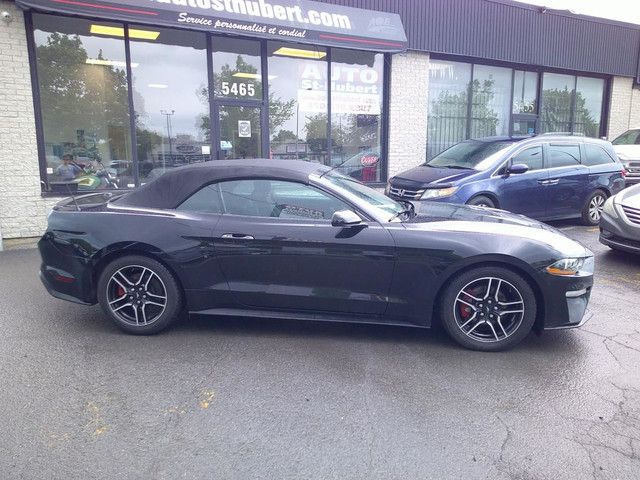 FORD MUSTANG ECOBOOST PREMIUM CONVERTIBLE 2018 **JAMAIS ACCIDENT in Cars & Trucks in Longueuil / South Shore - Image 3