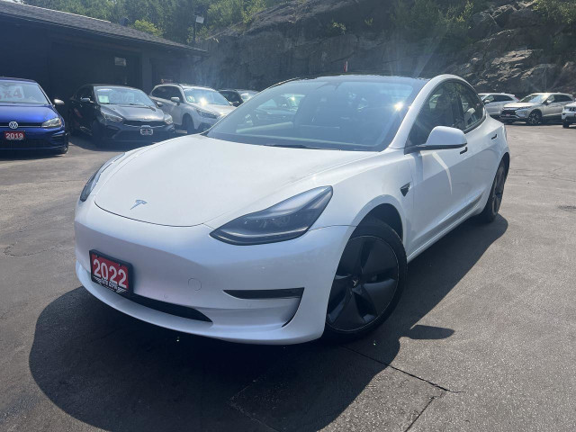 2022 Tesla Model 3 Long Range FULL SELF DRIVING INCLUDED! CLE... in Cars & Trucks in Sudbury