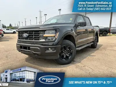 The 2025 Ford F-150 STX | 201A | SuperCrew 145, available at Freedom Ford Sales, is a powerhouse of...