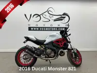 2016 Ducati Monster 821 Sport - V5934 - -No Payments for 1 Year*