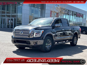2018 Nissan Titan PLATINUM RESERVE - CREW CAB 4X4 - TONNEAU & BOARDS