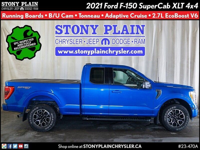  2021 Ford F-150 XLT - Tonneau, Adaptive Cruise, 2.7L V6, BU Cam in Cars & Trucks in St. Albert - Image 3