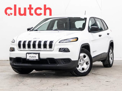 2018 Jeep Cherokee Sport 4x2 w/ UConnect 3, Bluetooth, A/C