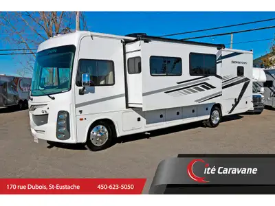 Forest River Georgetown GT3 32A3 Classe A Son équipement complet débute par 2 extensions , caméras l...