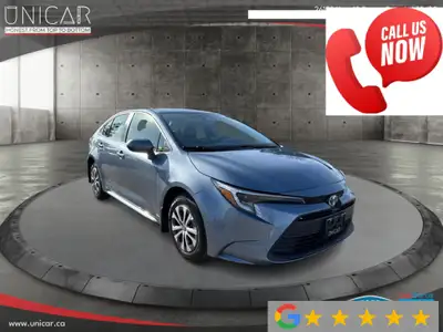 2023 Toyota Corolla Hybrid Efficiency Meets Innovation. No Accidents | Safety Certification Included...