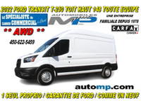  2022 Ford Transit Cargo Van T-250 TOIT HAUT 148 ** AWD ** RARE 